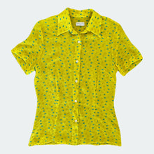 Load image into Gallery viewer, Dries Van Noten Textured Polka Dot Blouse
