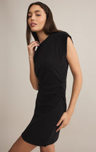 Load image into Gallery viewer, Black Camino Mini Dress
