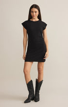 Load image into Gallery viewer, Black Camino Mini Dress
