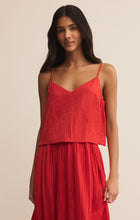 Load image into Gallery viewer, Cabana Red Fiore Tank
