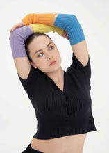 Load image into Gallery viewer, PUZZLE CARDIGAN NAVY-2-2
