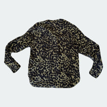 Load image into Gallery viewer, Etoile Isabel Marant Animal Print Mock Neck Blouse

