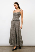 Load image into Gallery viewer, Plaid Lali Maxi Skirt
