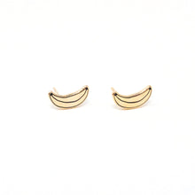 Load image into Gallery viewer, Banana Enamel Earrings Earrings Jenny Lemons 
