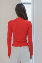 Load image into Gallery viewer, Red Omato Long Sleeve Tee

