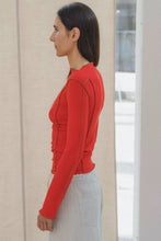 Load image into Gallery viewer, Red Omato Long Sleeve Tee
