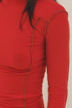Load image into Gallery viewer, Red Omato Long Sleeve Tee
