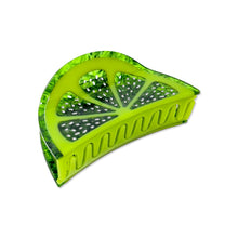 Load image into Gallery viewer, Big Lime Slice Hair Claw Accessories Jenny Lemons 
