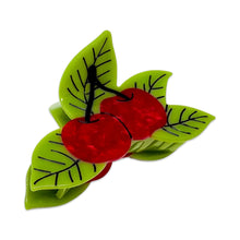 Load image into Gallery viewer, Cherries Hair Claw Accessories Jenny Lemons 
