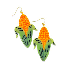 Load image into Gallery viewer, Corn Cob Earrings Jewelry Jenny Lemons 
