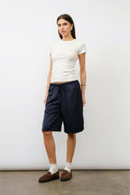 Load image into Gallery viewer, Navy Lily Relaxed Shorts
