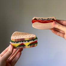 Load image into Gallery viewer, Deli Sandwich Hair Claw Accessories Jenny Lemons 
