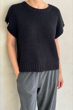 Load image into Gallery viewer, Black Pierre Sweater Top
