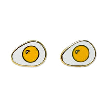 Load image into Gallery viewer, Egg Enamel Earrings Jewelry Jenny Lemons 
