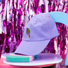 Load image into Gallery viewer, Embroidered Rainbow Chard Hat Accessories Jenny Lemons 
