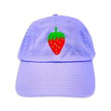 Load image into Gallery viewer, Embroidered Strawberry Hat Accessories Jenny Lemons 
