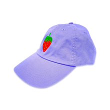 Load image into Gallery viewer, Embroidered Strawberry Hat Accessories Jenny Lemons 
