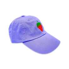 Load image into Gallery viewer, Embroidered Strawberry Hat Accessories Jenny Lemons 
