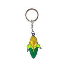 Load image into Gallery viewer, Enamel Corn Keychain Accessories Jenny Lemons 
