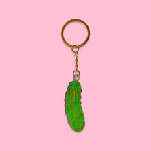Load image into Gallery viewer, Enamel Pickle Keychain Accessories Jenny Lemons 

