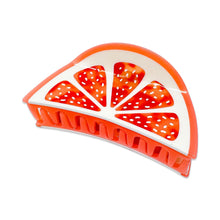 Load image into Gallery viewer, Grapefruit Slice Hair Claw Accessories Jenny Lemons 
