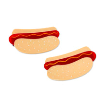 Load image into Gallery viewer, Hot Dog Hair Clip Set Accessories Jenny Lemons 
