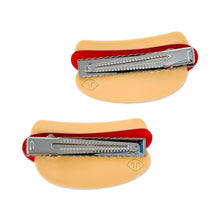 Load image into Gallery viewer, Hot Dog Hair Clip Set Accessories Jenny Lemons 
