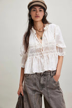 Load image into Gallery viewer, White Forever Young Bed Jacket
