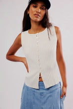 Load image into Gallery viewer, Ivory Tilly Vest

