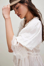 Load image into Gallery viewer, White Forever Young Bed Jacket
