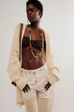 Load image into Gallery viewer, Hot Fudge Floral Frills Knotted Bandeau
