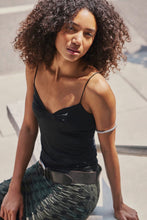 Load image into Gallery viewer, Black My Way Triangle Cami
