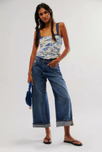 Load image into Gallery viewer, Ivory 2 Tone Printed Tank
