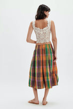 Load image into Gallery viewer, Orange Ivy Crop Pull-On Cullotte
