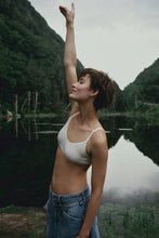 Load image into Gallery viewer, Ivory Pointelle Bralette
