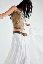 Load image into Gallery viewer, White Clover Skirt
