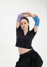 Load image into Gallery viewer, PUZZLE CARDIGAN NAVY-4-2
