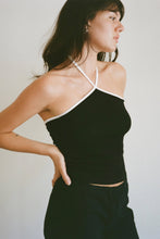 Load image into Gallery viewer, Contrast Julia Halter Top

