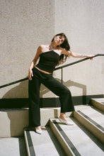 Load image into Gallery viewer, Contrast Julia Halter Top
