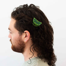 Load image into Gallery viewer, Lime Slice Hair Claw Accessories Jenny Lemons 
