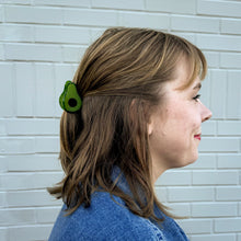 Load image into Gallery viewer, Mini Avocado Hair Claw Accessories Jenny Lemons 
