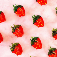 Load image into Gallery viewer, Mini Red Strawberry Hair Claw Accessories Jenny Lemons 
