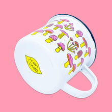Load image into Gallery viewer, Mushrooms Enamel Mug Home Goods Jenny Lemons 
