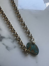 Load image into Gallery viewer, Grown Turquoise Necklace
