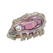 Load image into Gallery viewer, Large Oyster Hair Claw Clip
