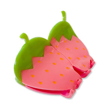 Load image into Gallery viewer, Pink Strawberry Hair Claw Accessories Jenny Lemons 
