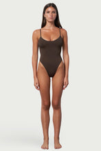 Load image into Gallery viewer, Espresso High Cut One Piece
