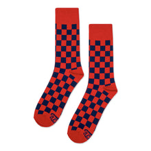 Load image into Gallery viewer, Checker-RedNavy-02
