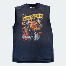 Load image into Gallery viewer, 90s Harley Davidson 3D Emblem Survival of the Fittest
