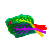 Load image into Gallery viewer, Rainbow Chard Hair Claw Accessories Jenny Lemons 
